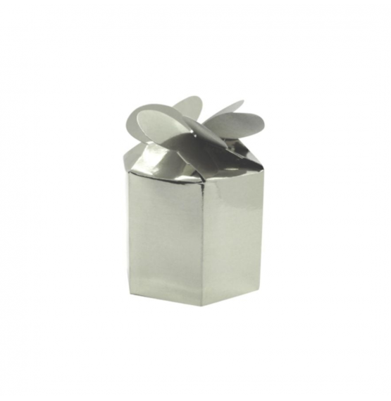 SILVER Matt Foil Gift Boxes 